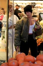 HAILEY BIEBER Shopping at Erewhon Market in Los Angeles 11/16/2019