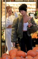 HAILEY BIEBER Shopping at Erewhon Market in Los Angeles 11/16/2019