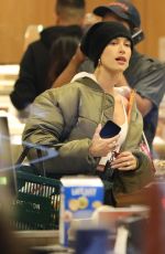 HAILEY BIEBER Shopping at Erewhon Market in Los Angeles 11/16/2019