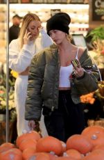 HAILEY BIEBER Shopping at Erewhon Market in Los Angeles 11/16/2019