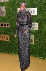HALIMA ADEN at An Evening Honoring Leonard A. Lauder in New York 11/18/2019