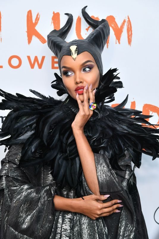 HALIMA ADEN at Heidi Klum’s 20th Annual Halloween Party in New York 10/31/2019