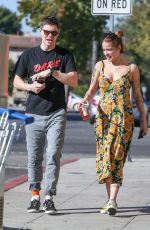 HALSEY and Evan Peters Leaves Starbucks in Burbank 11/18/2019