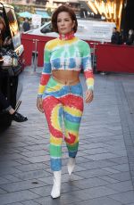 HALSEY Arrives at Capital Breakfast Show in London 11/08/2019