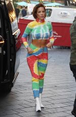 HALSEY Arrives at Capital Breakfast Show in London 11/08/2019