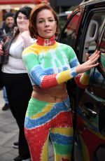 HALSEY Arrives at Capital Breakfast Show in London 11/08/2019