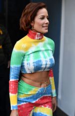 HALSEY Arrives at Capital Breakfast Show in London 11/08/2019