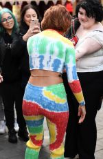 HALSEY Arrives at Capital Breakfast Show in London 11/08/2019