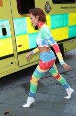 HALSEY Arrives at Global Radio in London 11/08/2019