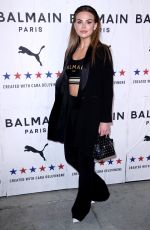 HANNAH BROWN at Puma x Balmain Launch Event in Los Angeles 11/21/2019