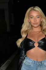 HARLEY BRASH at Mkny House in London 11/21/2019