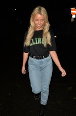 HARLEY BRASH Out for Dinner at Sheesh in Essex 11/02/2019