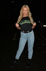HARLEY BRASH Out for Dinner at Sheesh in Essex 11/02/2019