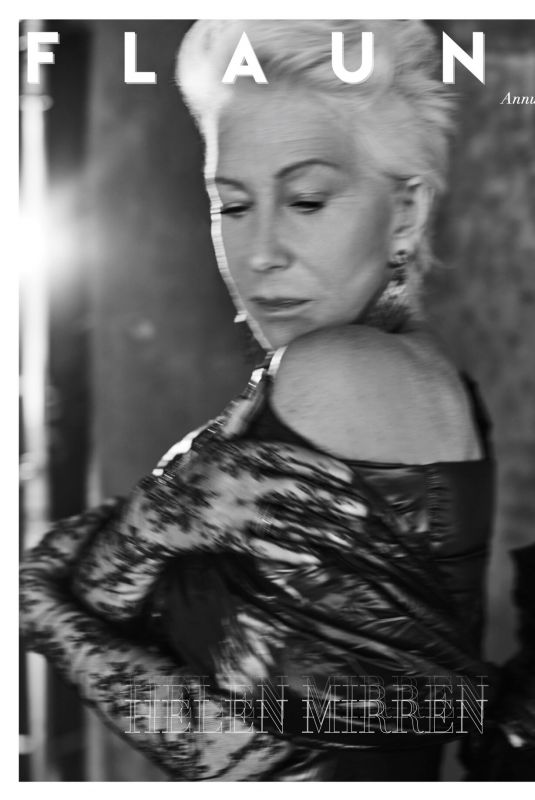 HELEN MIRREN for Flaunt Magazine, Digital Version November 2019