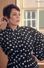 HELENA BONHAM CARTER and OLIVIA COLMAN in Emmy Magazine, December 2019
