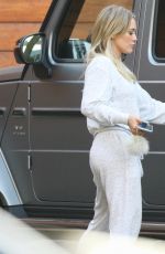 HILARY DUFF Arrives at Pet Hospital in Sherman Oaks 11/11/2019