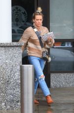 HILARY DUFF Leaves Nail Salon in West Hollywood 11/27/2019