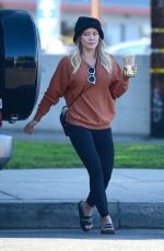 HILARY DUFF Out and About in Los Angeles 11/10/2019