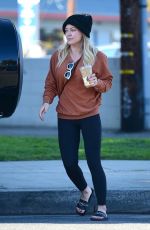 HILARY DUFF Out and About in Los Angeles 11/10/2019