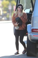 HILARY DUFF Out and About in Los Angeles 11/10/2019