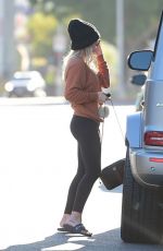HILARY DUFF Out and About in Los Angeles 11/10/2019