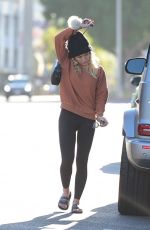 HILARY DUFF Out and About in Los Angeles 11/10/2019
