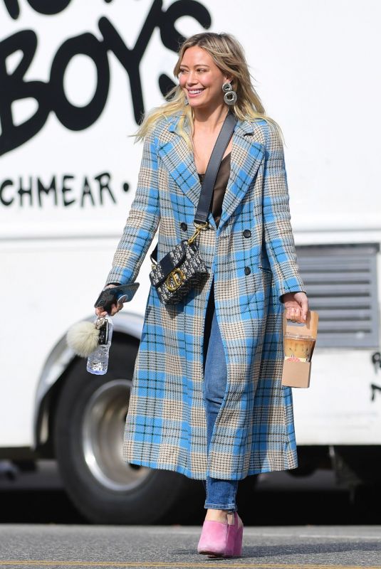 HILARY DUFF Out in Los Angeles 11/26/2019