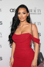 HOLLY BOON at Beauty Awards 2019 with Asos City Ccentral in London 11/25/2019