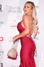 HOLLY HAGAN at Caudwell Children Float Like a Butterfly Ball in London 11/16/2019