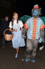 HOLLY WILLOGHBY Arrives at Jonathan Ross Halloween Party in London 10/31/2019