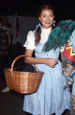 HOLLY WILLOGHBY Arrives at Jonathan Ross Halloween Party in London 10/31/2019