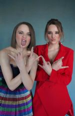 HUNTER HALEY and JOEY KING at a Photoshoot in Los Angeles, November 2019