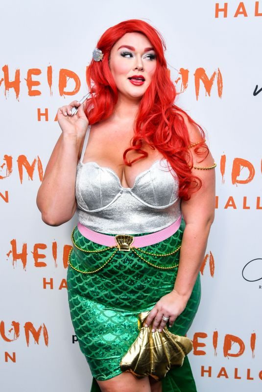 HUNTER MCGRADY at Heidi Klum’s 20th Annual Halloween Party in New York 10/31/2019