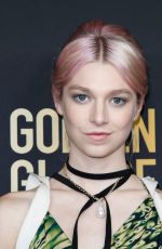 HUNTER SCHAFER at HFPA & THR Golden Globe Ambassador Party in West Hollywood 11/14/2019