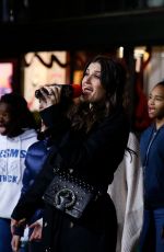 IDINA MENZEL at 93rd Annual Macy’s Thanksgiving Day Parade Rehearsals in New York 11/26/2019