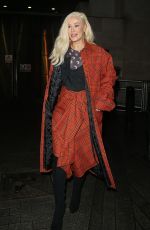 IGGY AZALEA Arrives at BBC Radio 1 in London 11/25/2019