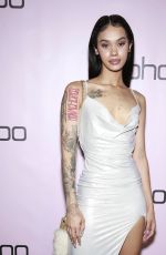 INDYAMARIE JEAN PELTON at boohoo.com Holiday Party in Los Angeles 11/07/2019