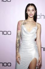 INDYAMARIE JEAN PELTON at boohoo.com Holiday Party in Los Angeles 11/07/2019