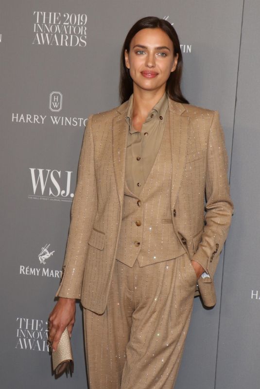 IRINA SHAYK at WSJ Magazine 2019 Innovator Awards in New York 11/06/2019