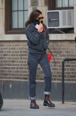 IRINA SHAYK Out and About in New York 11/20/2019