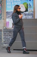 IRINA SHAYK Out and About in New York 11/20/2019