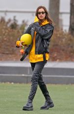 IRINA SHAYK Out and About in New York 11/27/2019
