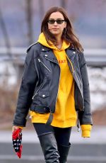 IRINA SHAYK Out and About in New York 11/27/2019