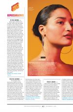 ISABELA MERCED and INDYA MOORE in The Hollywood Reporter, November 2019