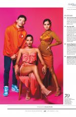 ISABELA MERCED and INDYA MOORE in The Hollywood Reporter, November 2019