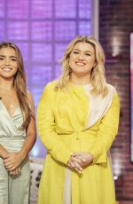 ISABELA MERCED and KIERNAN SHIPKA at Kelly Clarkson Show, November 2019