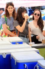ISABELLE FUHRMAN Shopping at Farmers Market in Los Angeles 11/17/2019