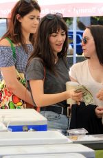 ISABELLE FUHRMAN Shopping at Farmers Market in Los Angeles 11/17/2019