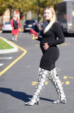 ISKRA LAWRENCE Leaves Nail Salon in New Jersey 11/04/2019