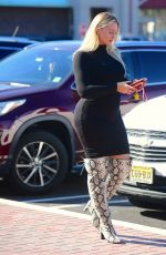ISKRA LAWRENCE Leaves Nail Salon in New Jersey 11/04/2019